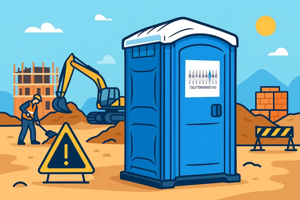 WC für Baustelle von Bayern WC